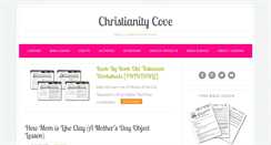 Desktop Screenshot of christianitycove.com