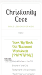 Mobile Screenshot of christianitycove.com